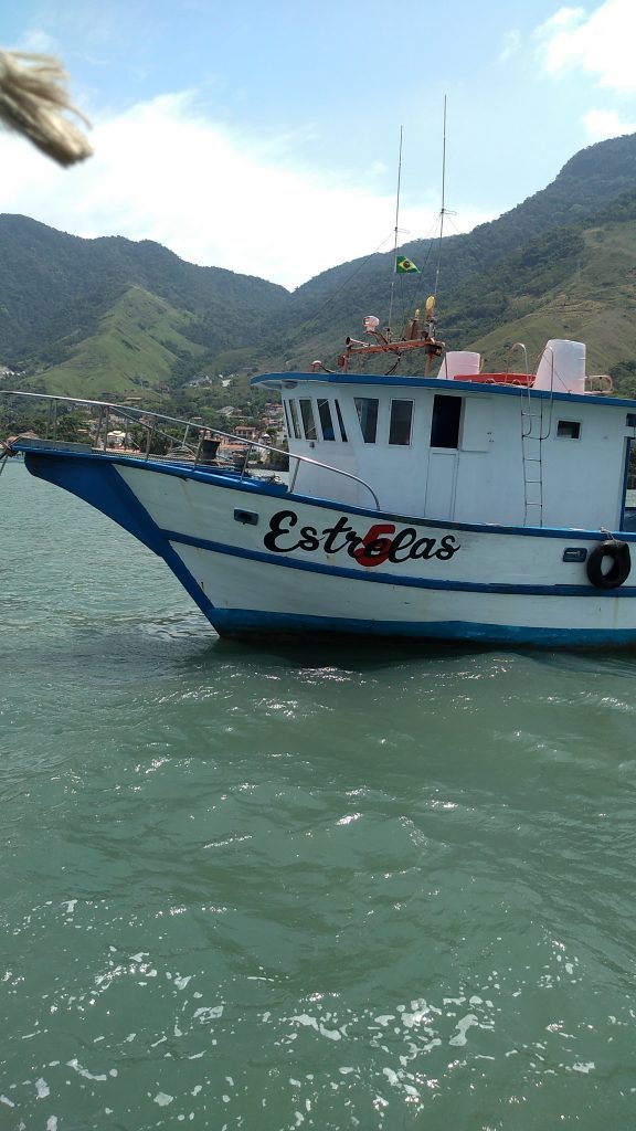 Pescaria Alto Mar Barco Estrelas S O Sebasti O Fora De Opera O